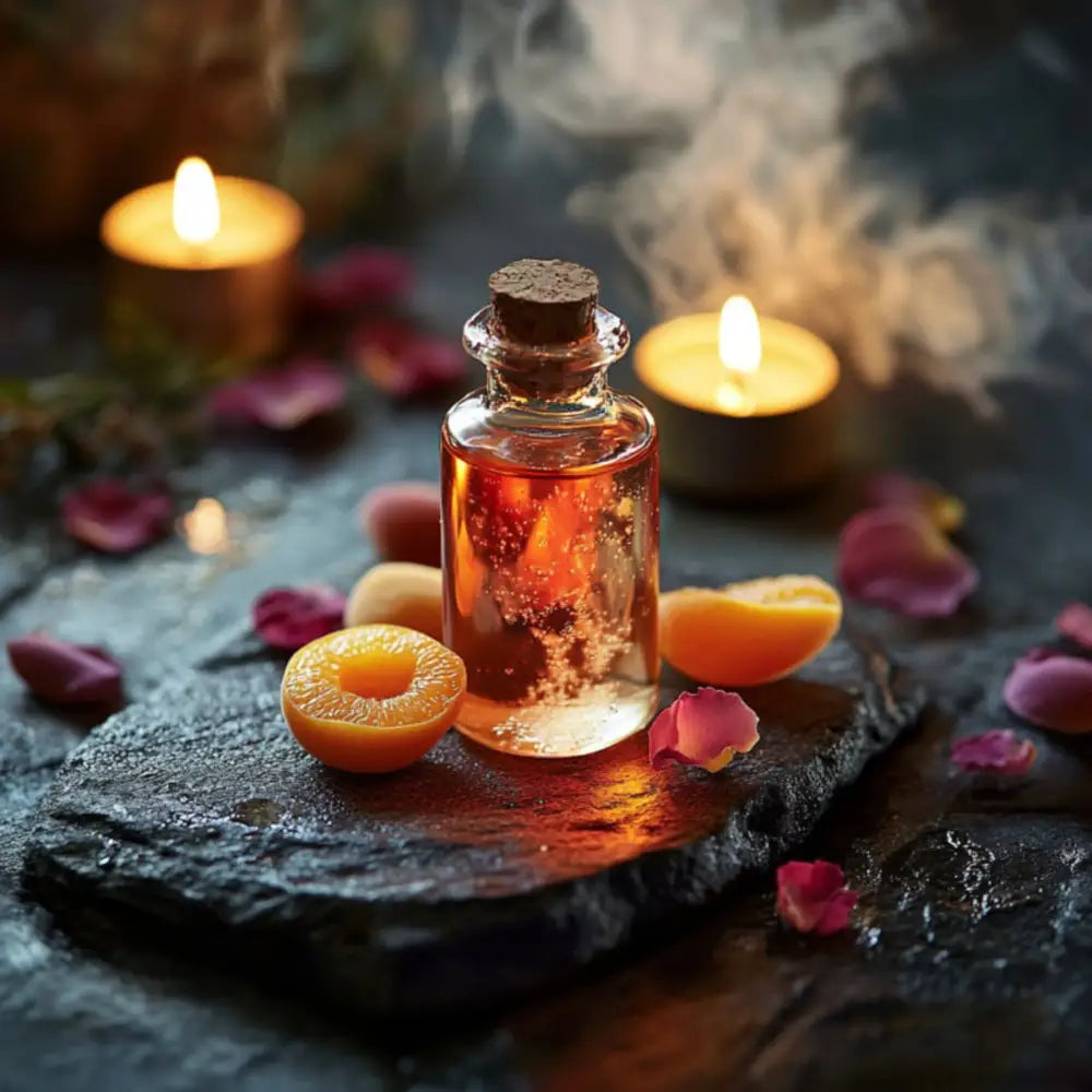 Huile à la Rose Abricot Citron - Soin du corps