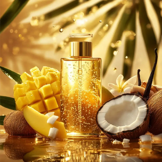 Huile de Massage Tropicale Gourmande - Soin du corps