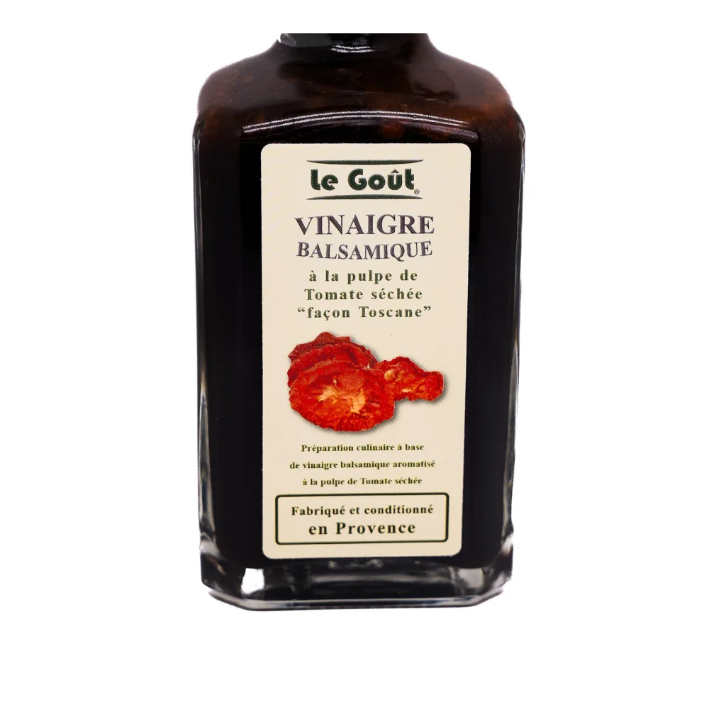 Vinaigre balsamique à la pulpe de tomate séchée - Vinaigres