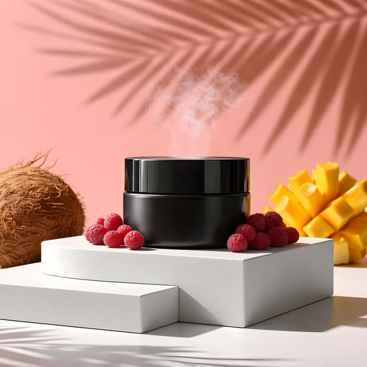 Crème Corps Coco Framboise Mangue – Nutrition Exotique & Éclat Tropical