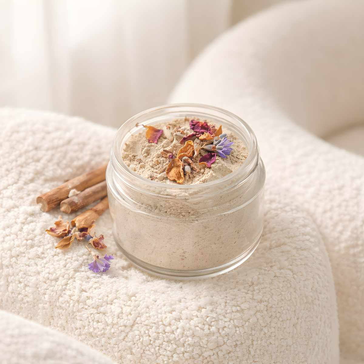Masque Ayurvédique Fleurs & Épices – Éclat & Régénération Sublime
